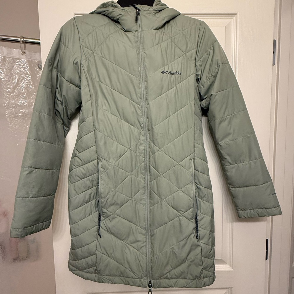 Columbia Women's heavenly hooded long jacket